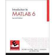 Introduction to MatLAB 6-6.5 Update Edition 9780131409187