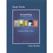 Study Guide for Accounting: Chapters 1-15 9780132569194