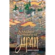 A Modern History of Japan; From Tokugawa Times to the Present 9780195339222