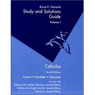 Study and Solutions Guide Calculus Vol. 1 : Chapters P-10