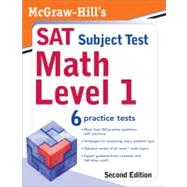 McGraw-Hill's SAT Subject Test: Math Level 1, 2/E 9780071609227
