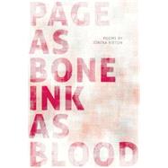 Page As Bone Ink As Blood 9780889229235