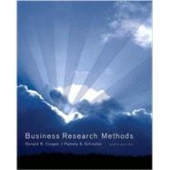 Business Research Methods 9780072979237
