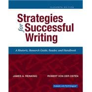 Strategies for Successful Writing 9780134119243