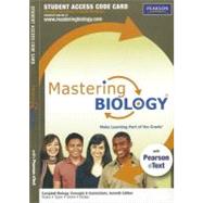MasteringBiology with Pearson eText -- Standalone Access Card -- for Campbell Biology Concepts & Connections 9780321709257