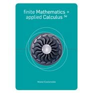 Finite Math and Applied Calculus 9781439049259