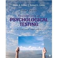 Foundations of Psychological Testing 9781483369259