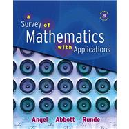Survey of Mathematics with Applications Value Pack (includes Student's Solutions Manual for A Survey of Mathematics with Applications and Video Lectures on CD with Optional Captioning for A Survey of Mathematics with Applications) 9780321589262