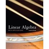 Linear Algebra with Applications 9780136009269