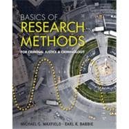 Basics of Research Methods for Criminal Justice and Criminology 9781133679271