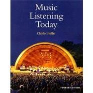 Music Listening Today 9780495799276