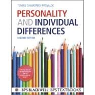 Personality and Individual Differences, 2nd Edition 9781405199278