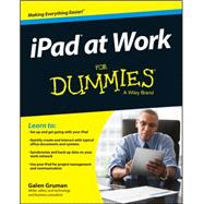 Ipad at Work for Dummies 9781118949283