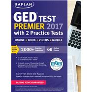 Ged Test Premier 2017 With 2 Practice Tests 9781506209289