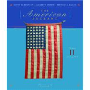 American Pageant, Volume II: Since 1865 9780618479290