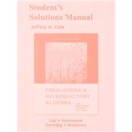 Student Solutions Manual for Prealgebra and Introductory Algebra 9780321599292