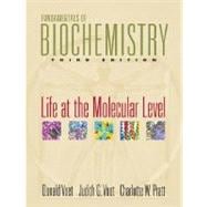 Fundamentals of Biochemistry: Life at the Molecular Level, 3rd Edition 9780470129302