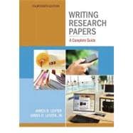 Writing Research Papers: A Complete Guide (spiral) 9780205059317