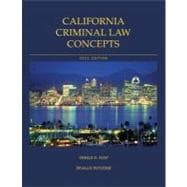 California Criminal Law Concepts 9781256509318