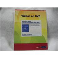 Videos on DVD for Elementary Algebra Concepts and Applications 9780321599322