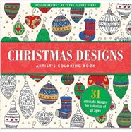 Christmas Designs Artist's Coloring Book 9781441319326