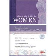 The Study Bible for Women: NKJV Large Print Edition, Hardcover Indexed 9781433619328