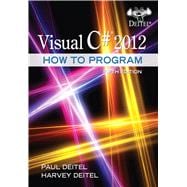 Visual C# 2012 How to Program 9780133379334