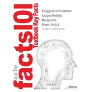 Outlines & Highlights for Investment Analysis Portfolio Management 9781428809338