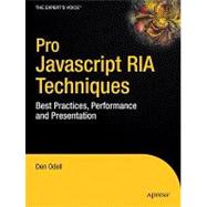 Pro JavaScript RIA Techniques