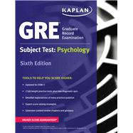 GRE Subject Test: Psychology 9781506209357