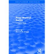 Peter Maxwell Davies 9780367249359