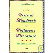 Critical Handbook of Children's Literature 9780673469373