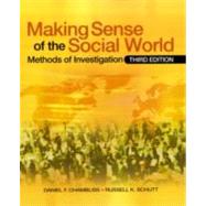 Making Sense of the Social World : Methods of Investigation 9781412969390