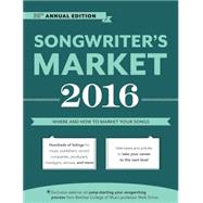 Songwriter's Market 2016 9781599639390