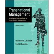 Transnational Management: Text, Cases & Readings in Cross-Border Management 9780078029394
