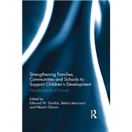 Strengthening Families, Communities and Schools to Support Children's Development 9780367889395