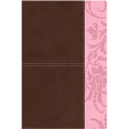 The Study Bible for Women, Brown/Pink LeatherTouch Indexed 9781586409395