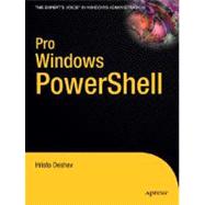 Pro Windows Powershell