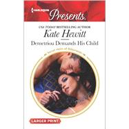 Demetriou Demands His Child 9780373139415