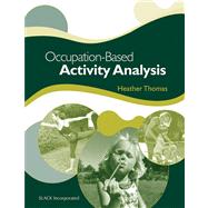 Occupation-based Activity Analysis 9781556429460