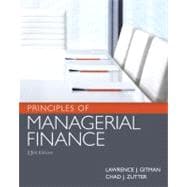 Principles of Managerial Finance 9780136119463