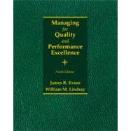 Managing for Quality and Performance Excellence 9781285069463