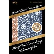 NKJV Large Print Personal Size Reference Bible, Designer Series, Bohemian Paisley, LeatherTouch 9781433619465