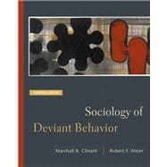 Sociology of Deviant Behavior With Infotrac