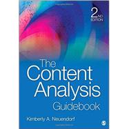 The Content Analysis Guidebook 9781412979474