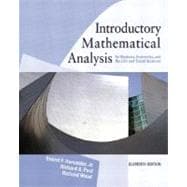 Introductory Mathematical Analysis for Business, Economics and the Life and Social Sciences 9780131139480