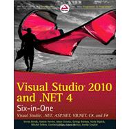 Visual Studio 2010 and .NET 4 Six-in-One 9780470499481