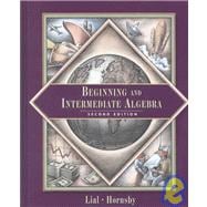 Beginning and Intermediate Algebra 9780201799491