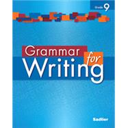 Grammar for Writing ©2014, Grade 9 9781421789491