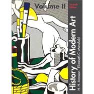 History of Modern Art Volume II 9780205259496